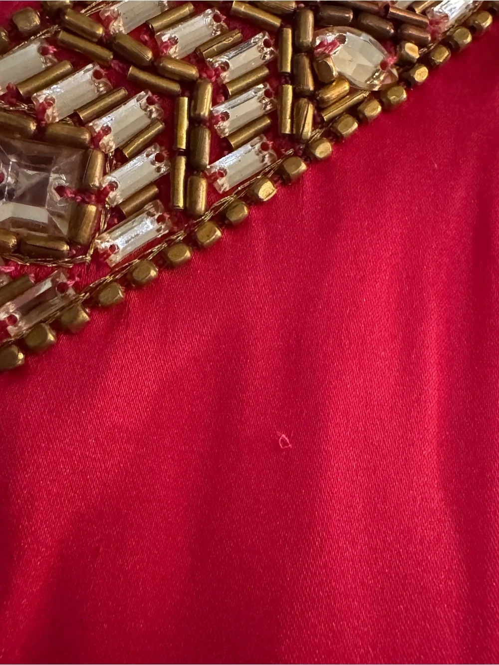 NICOBLU - ISADORA ONE-SHOULDER GOWN WITH EMBELLISHMENT